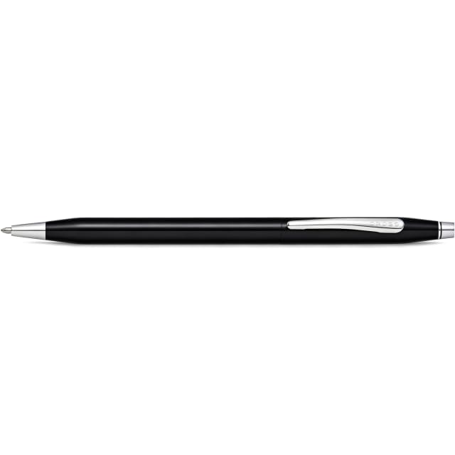 CROSS Classic Century Glossy Black/Chrome PVD Ballpoint Pen