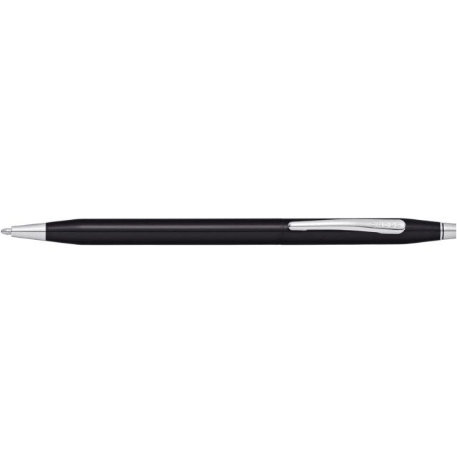 CROSS Classic Century Glossy Black/Chrome PVD Ballpoint Pen