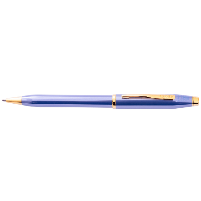 CROSS Century II Lavender Blue/23CT Gold Plated BallPoint Pen