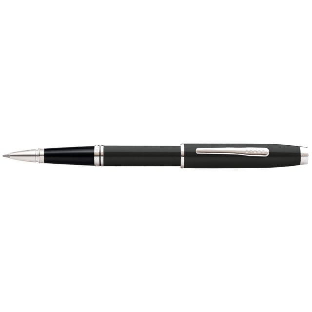 CROSS Coventry Black Lacquer with Chrome Rollerball Pen