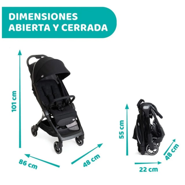 CHICCO Stroller: WE Stroller Black