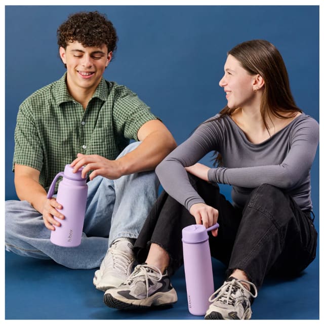 B.BOX Insulated Flip Top Btl 690ml Lilac Love