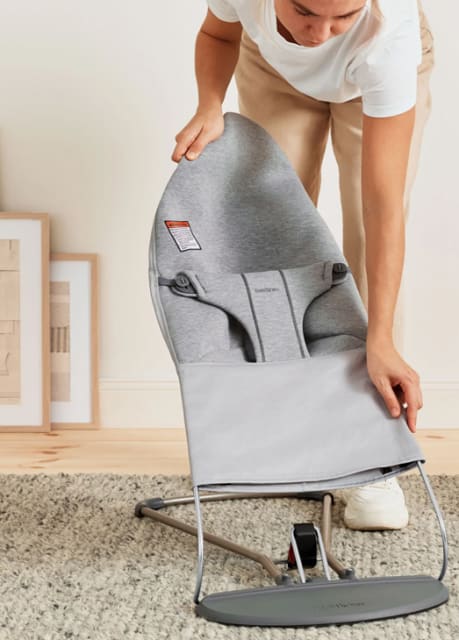 Baby Bjorn Bouncer Soft Cover 3D Light Grey
