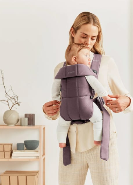 Baby Bjorn Carrier MINI Cotton Dark Purple