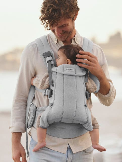 Baby Bjorn Carrier Harmony Woven Melange Light Grey