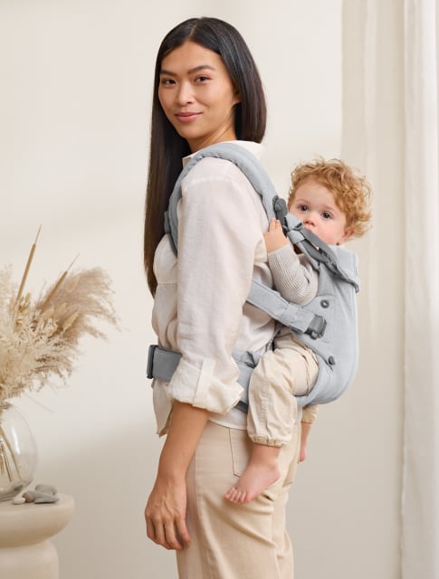 Baby Bjorn Carrier Harmony Woven Melange Light Grey