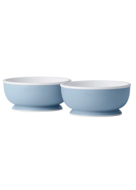 Baby Bjorn Baby Bowl 2pk Powder Blue