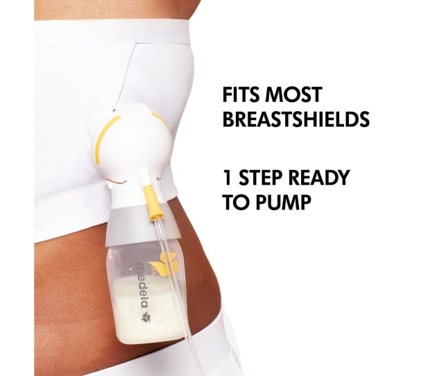 Medela Hands Free Pumping Bustie White M