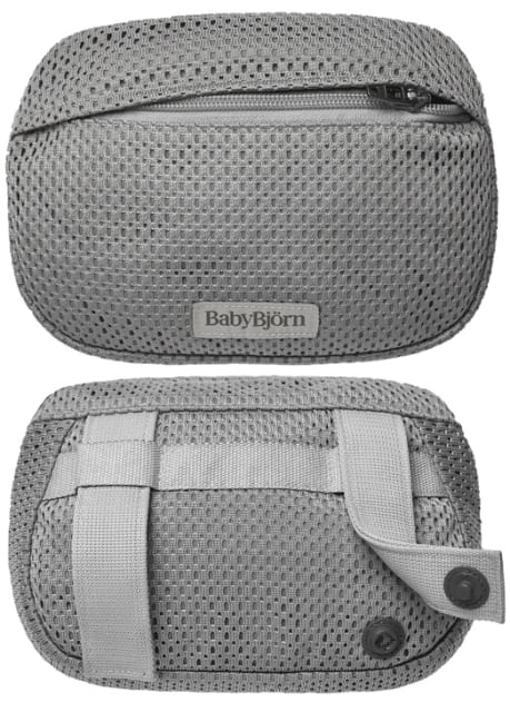 BABY DAM Pocket Pouch for Carrier Mesh Grey