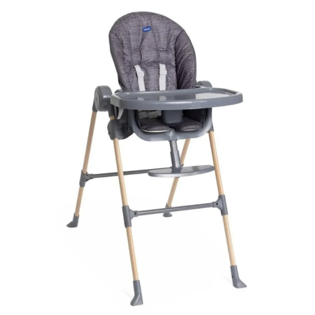 CHICCO HighChair: Polly Essential Coal