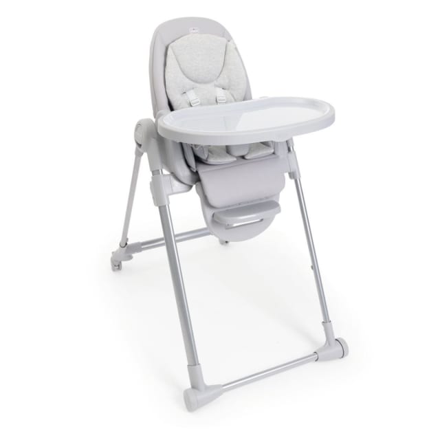CHICCO HighChair: Polly Armonia Steel