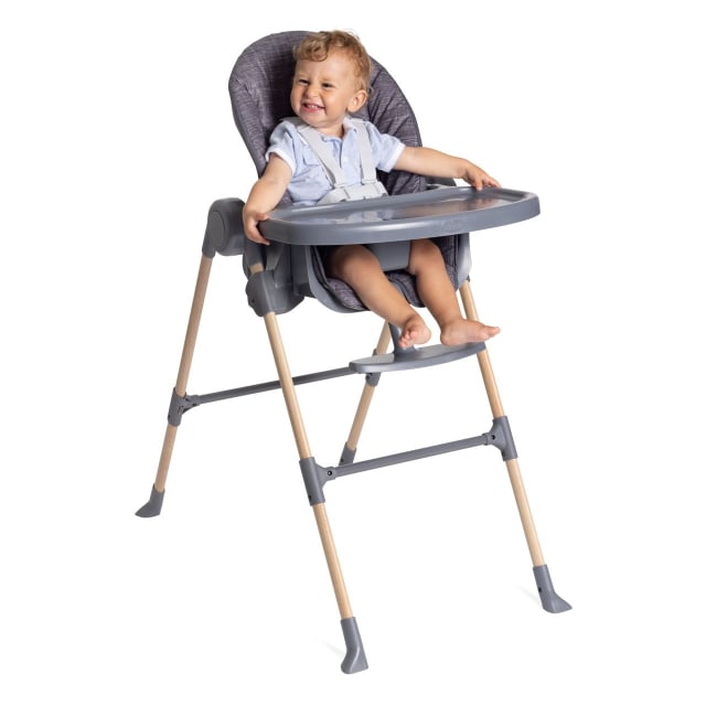 CHICCO HighChair: Polly Essential Coal