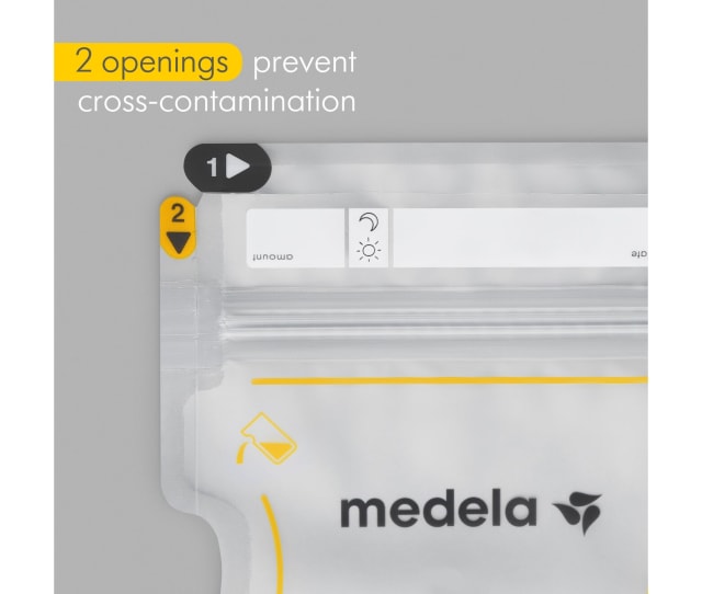 Medela Easy Pour 100pk Breast Milk Storage Bags