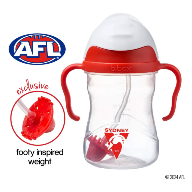 B.BOX Sippy Cup - AFL Sydney Swans
