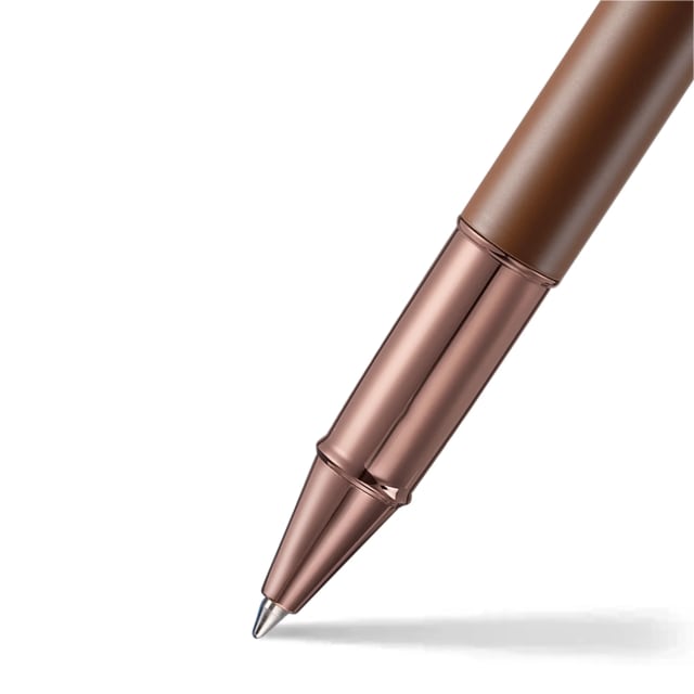 Sheaffer 100 Coffee w Shiny PVD Trim Rollerball