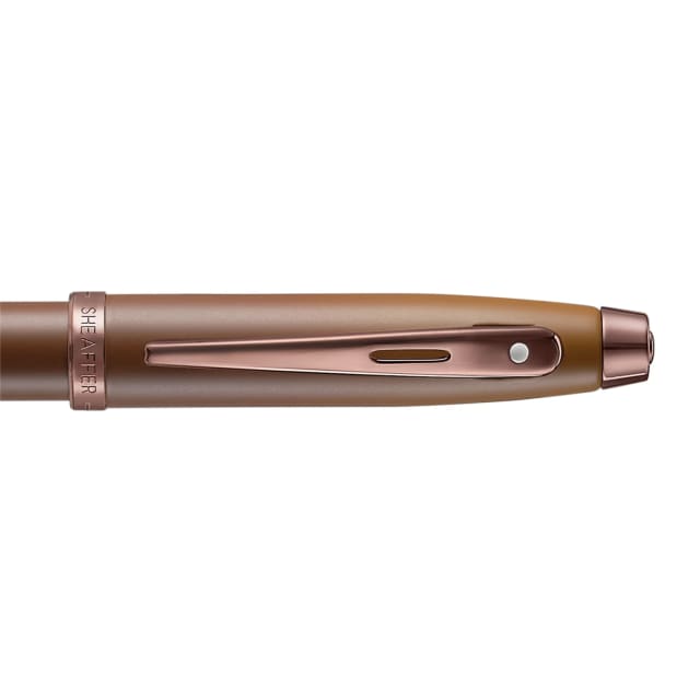 Sheaffer 100 Coffee with Shiny PVD Trim Ballpoint Pen