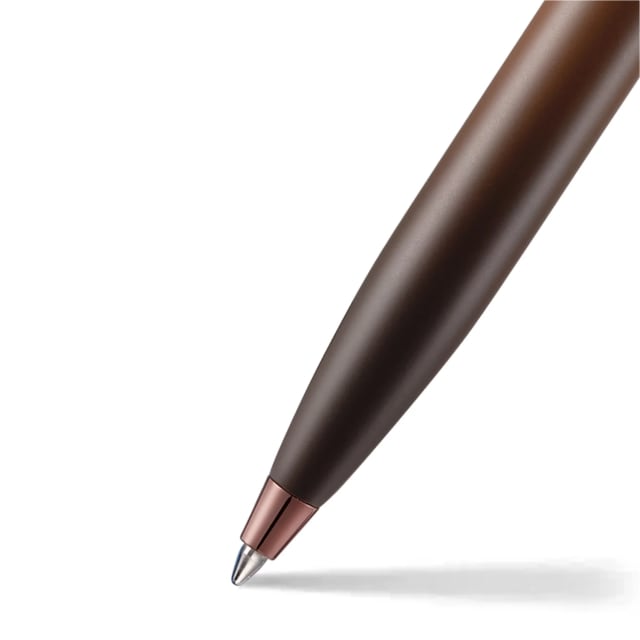 Sheaffer 100 Coffee with Shiny PVD Trim Ballpoint Pen