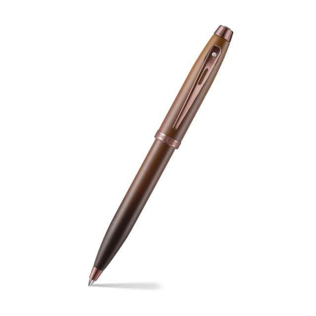 Sheaffer 100 Coffee with Shiny PVD Trim Ballpoint Pen