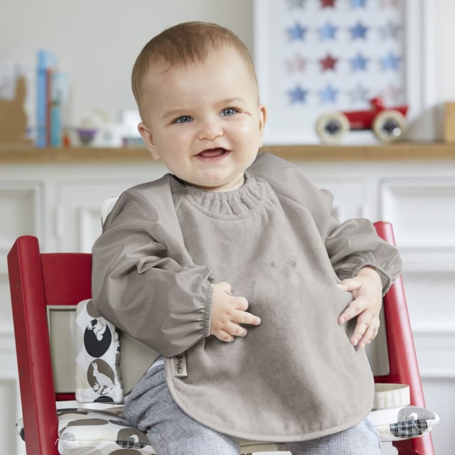TOWEL SMALL L/S BIB TAUPE