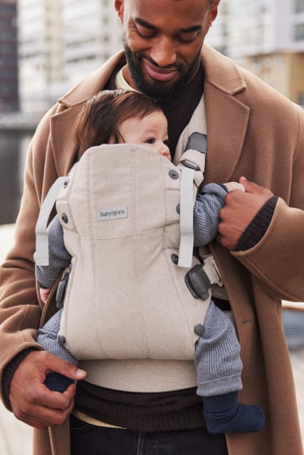 BabyBjorn Carrier Harmony Woven Melange Light Beige