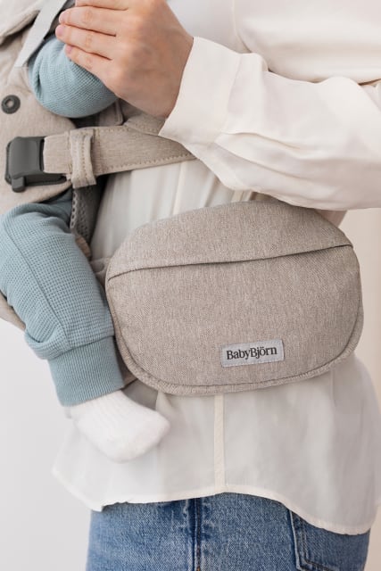 Baby Bjorn Pocket Pouch for Carrier Woven Light Beig