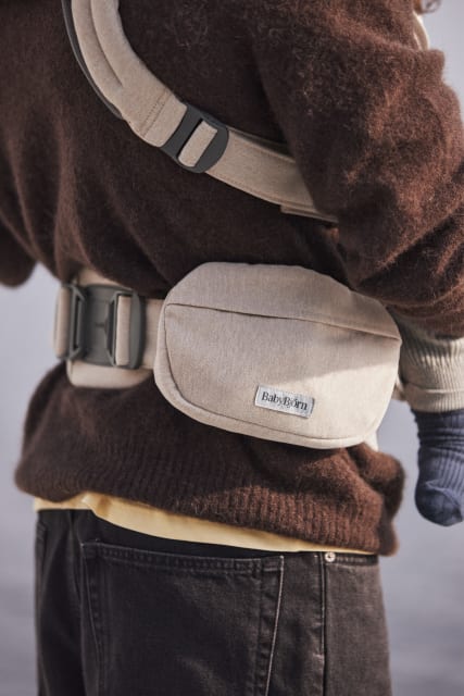 Baby Bjorn Pocket Pouch for Carrier Woven Light Beig