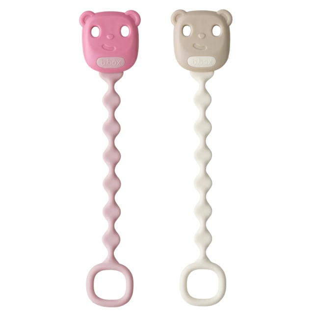 BBOX Soother Clips Blush & Vanilla