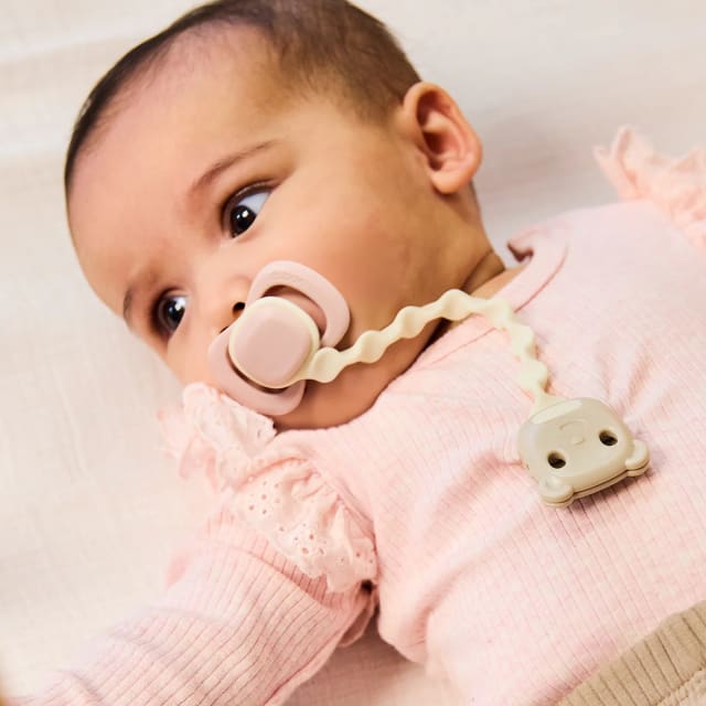BBOX Soother Clips Blush & Vanilla