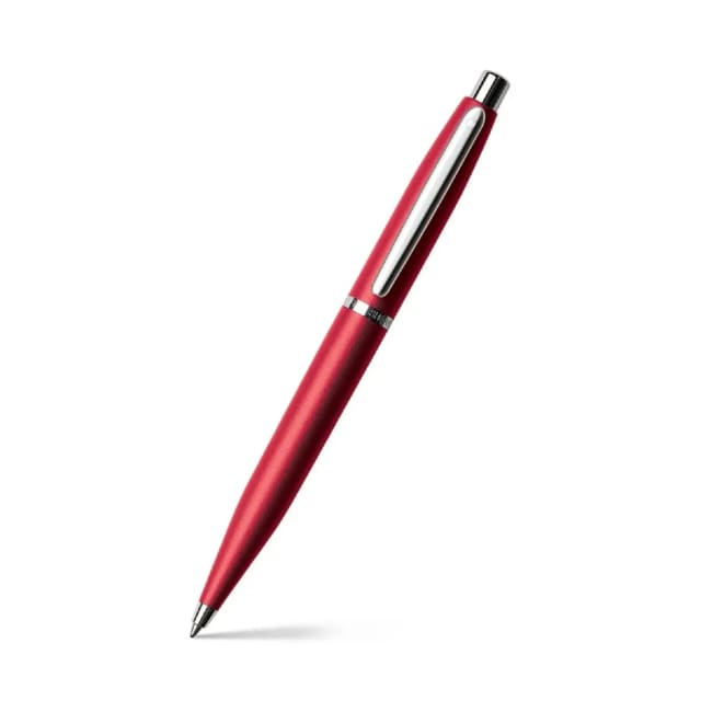 Sheaffer VFM Excessive Red/Chrome Ballpoint/Red Credit card holder