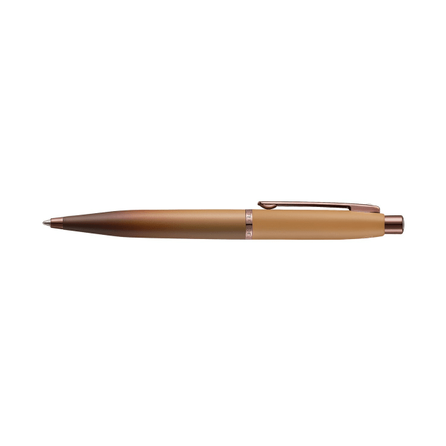 Sheaffer VFM Coffee Matt PVD Trim Ballpoint/Coffee Notebook