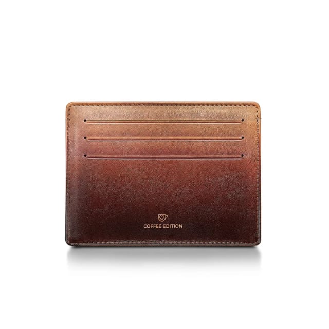 Sheaffer 100 Coffee Matt PVD Trim BallPoint/Coffee credit card holder