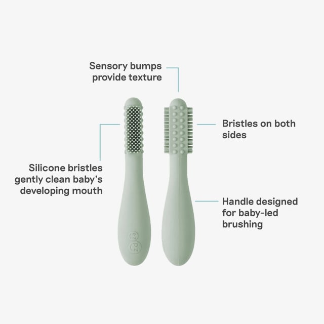 EZPZ BABY LED TOOTHBRUSH SAGE