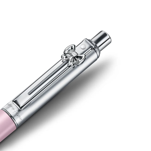Sheaffer Emily in Paris Sentinel Pink/Chrome Heart Clip Ballpoint