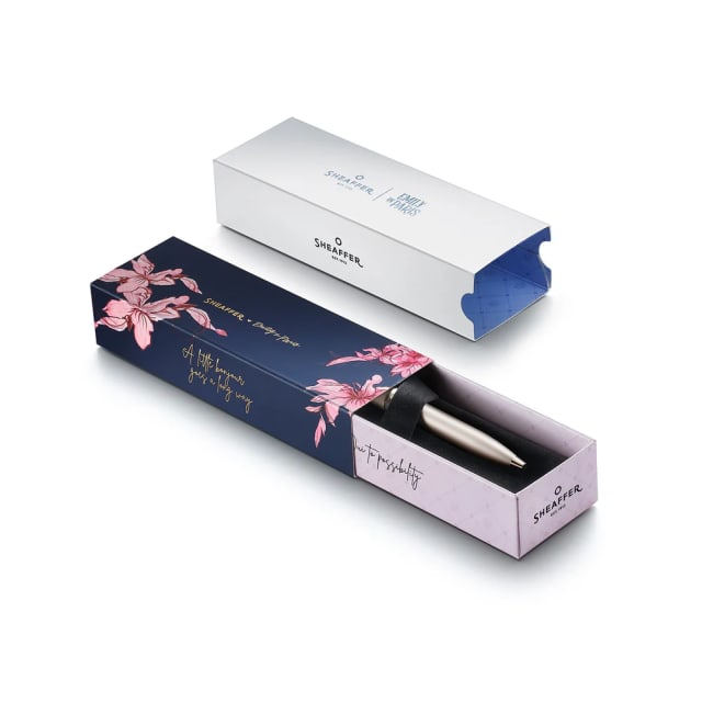 Sheaffer Emily in Paris 100 Champagne Gold/Bow Clip Ballpoint