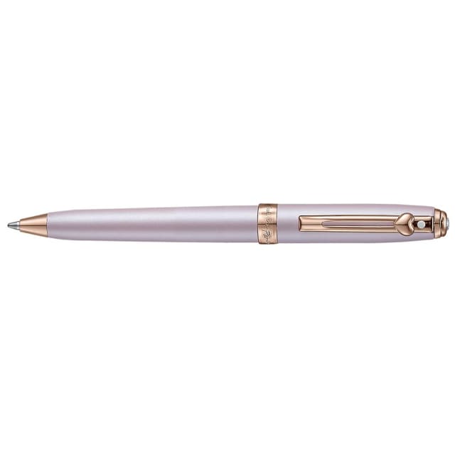 Sheaffer Emily in Paris Prelude Mini Pastel Pink Ballpoint Pen and PVD Rose Gold Trims with Heart Emblem and Swarovski Crystal