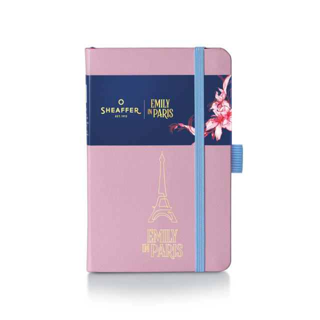 Sheaffer Emily in Paris Small Notebook Pink Eiffel 90gsm
