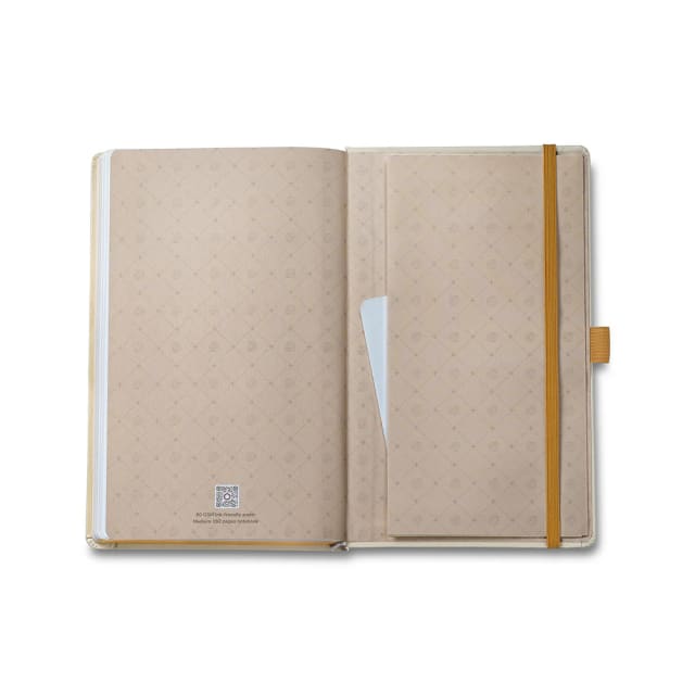 Sheaffer Emily in Paris Medium Journal 90 GSM Ink Friendly Paper with Embossed Eiffel Tower - Beige