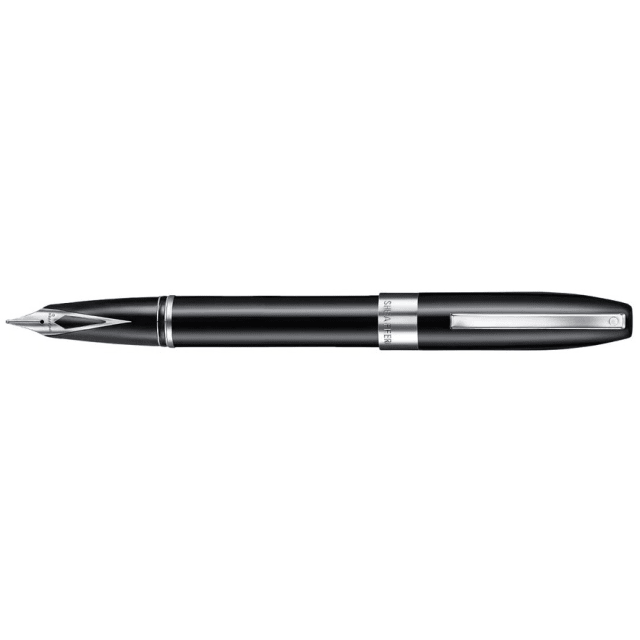 Sheaffer Legacy Black/Chrome Trim Fountain Pen Fine Nib