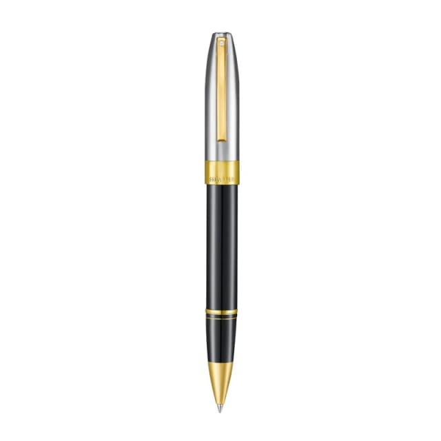 Sheaffer Legacy Black/Chrome 14K Gold Trim Rollerball