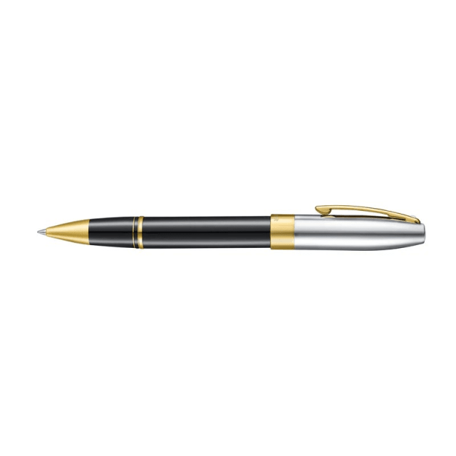 Sheaffer Legacy Black/Chrome 14K Gold Trim Rollerball