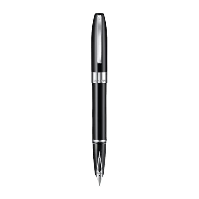 Sheaffer Legacy Black/Chrome Trim Fountain Pen Broad