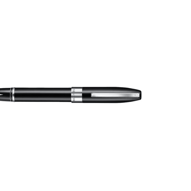 Sheaffer Legacy Black/Chrome Trim Fountain Pen Broad