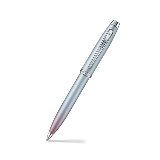 Sheaffer Expressions100 Pearl Gradient Chrome Ballpoint with Wallet