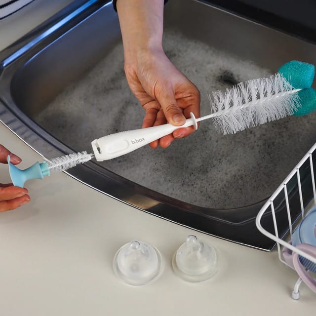 Bbox 2in1 brush & teat cleaner forest