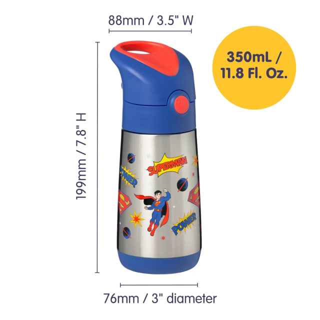 B.BOX 350ml Insulated Drink Superman