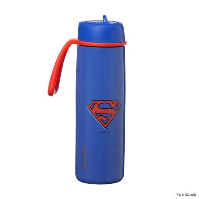 B.box Insulated Flip Top 690ml Superman