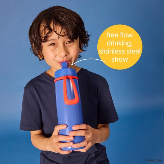 B.box Insulated Flip Top 690ml Superman
