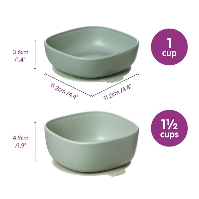 B.box Suction Bowl Duo Latte