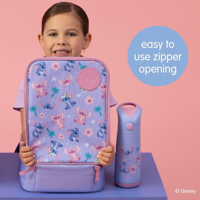 B.box Insulated Lunch Bag Flexi Disney Stitch