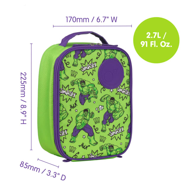 B.box Insulated Mini Lunch Bag Marvel Hulk
